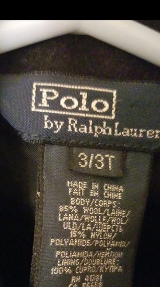 RALPH LAUREN POLO PEACOAT - Picture 2 of 4